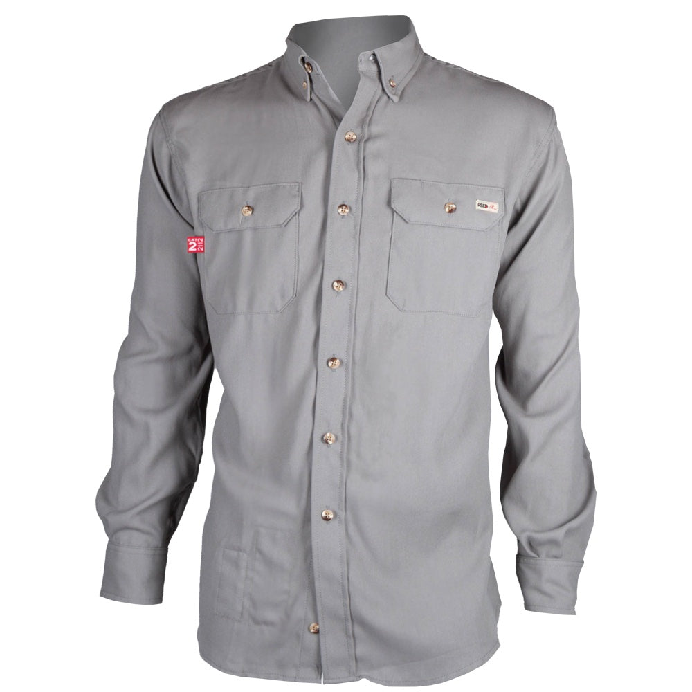 Reed TecaSafe One® FR Shirt LIGHT GREY 384FRT1