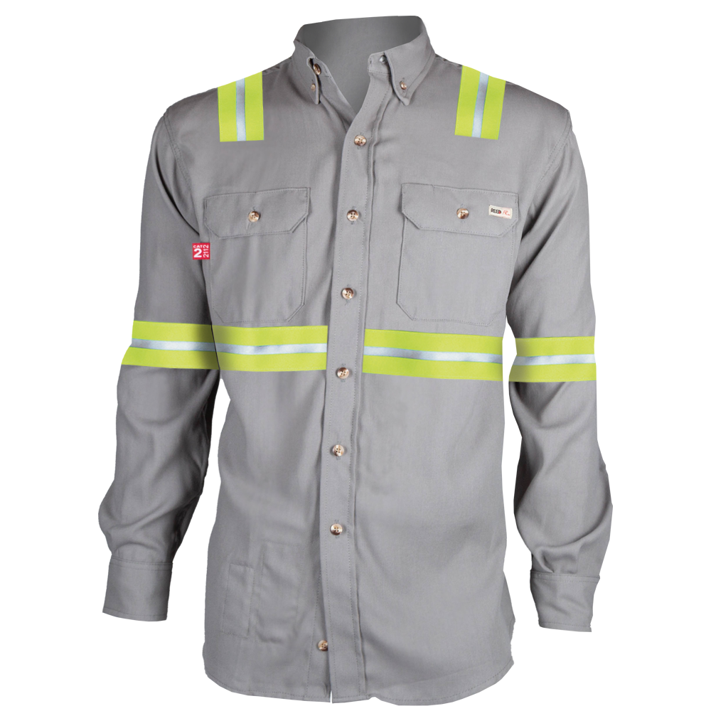 Reed FR TecaSafe One Enhanced Visibility Light Grey 384FRT1,S09