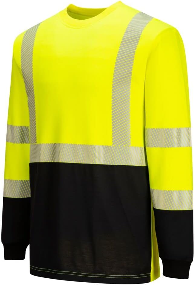 Portwest® Hi Vis Two Tone FR Long Sleeve T Shirt FR709