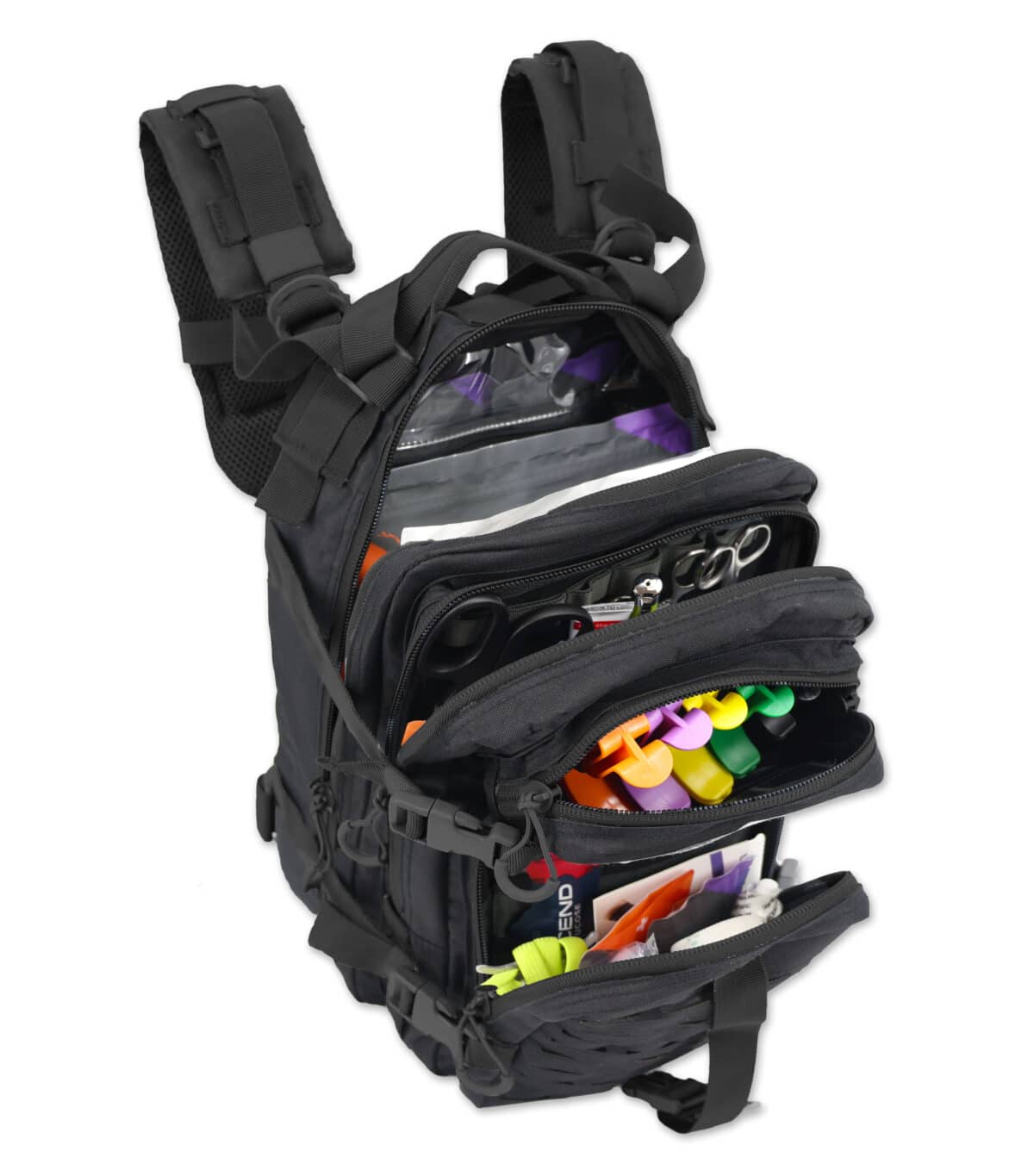 TACTICAL ASSULRT BACKPACK W/TRAUMA BLEEDING FILL KIT PB89-SKM