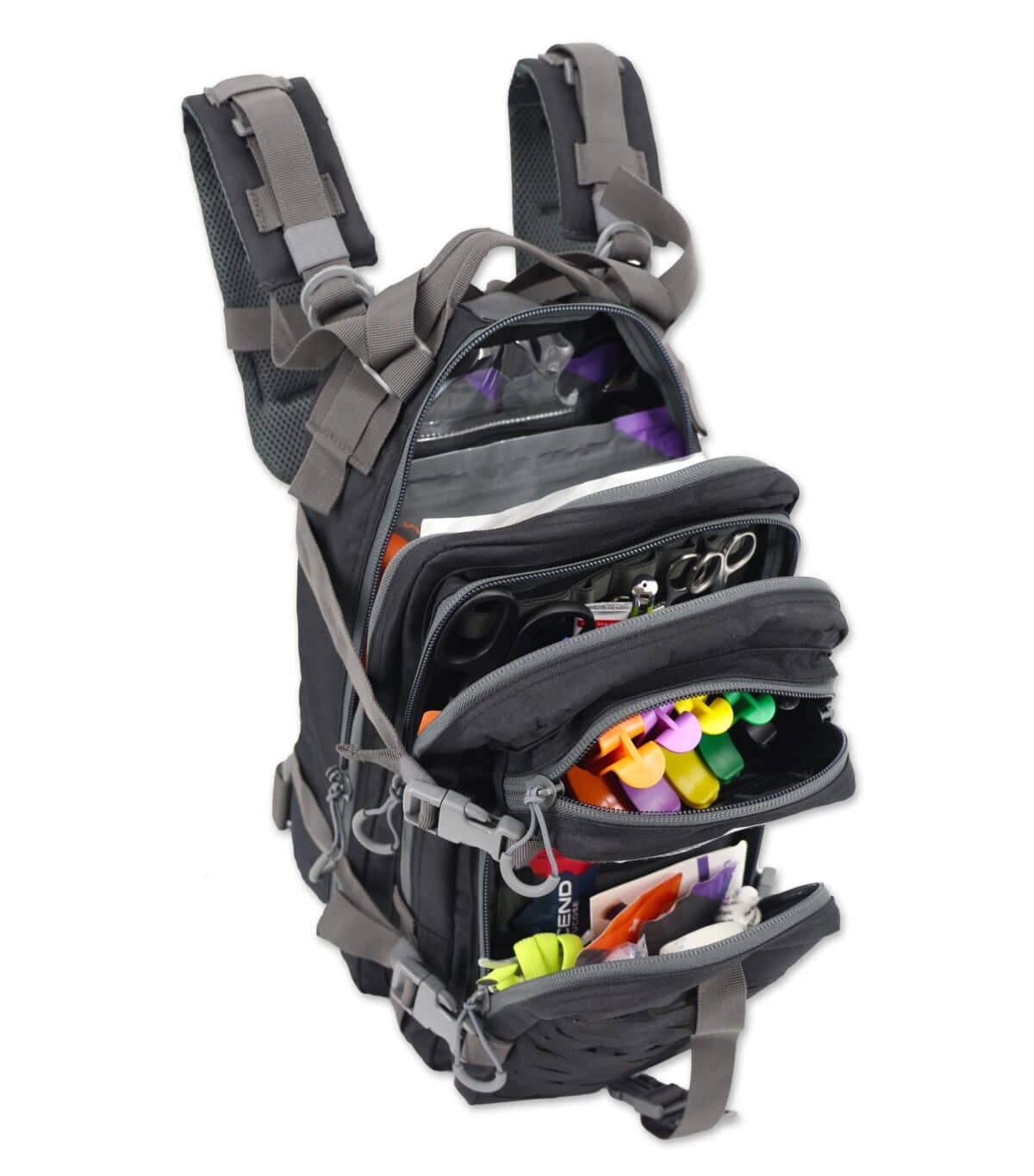 TACTICAL ASSULRT BACKPACK W/TRAUMA BLEEDING FILL KIT PB89-SKM