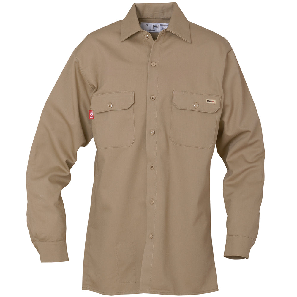 Reed FR 88/12 BLEND LONG SLEEVE SHIRT KHAKI 9888FU7