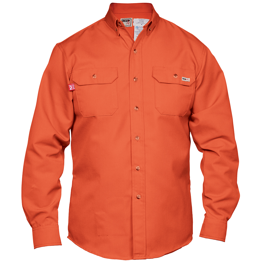 Reed FR GlenGuard Shirt ORANGE 286FG65