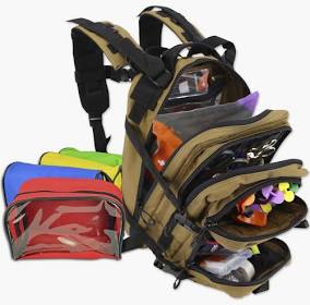 TACTICAL ASSULRT BACKPACK W/TRAUMA BLEEDING FILL KIT PB89-SKM