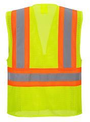 PORTWEST® Jackson Contrast Hi-Vis Vest US372