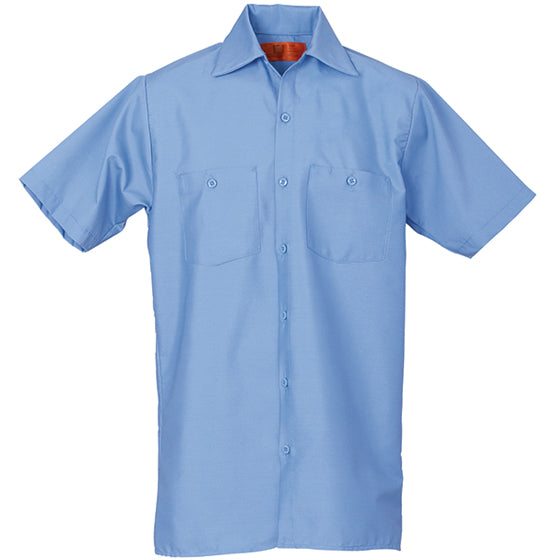 WORK SHIRT SHORT SLEEVE LIGHT BLUE SS623