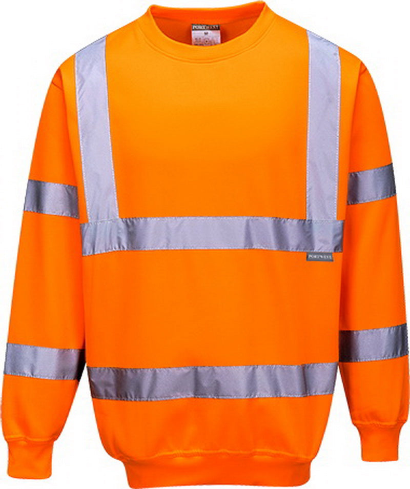 HI VIS SWEAT SHIRT CLASS 3 B303
