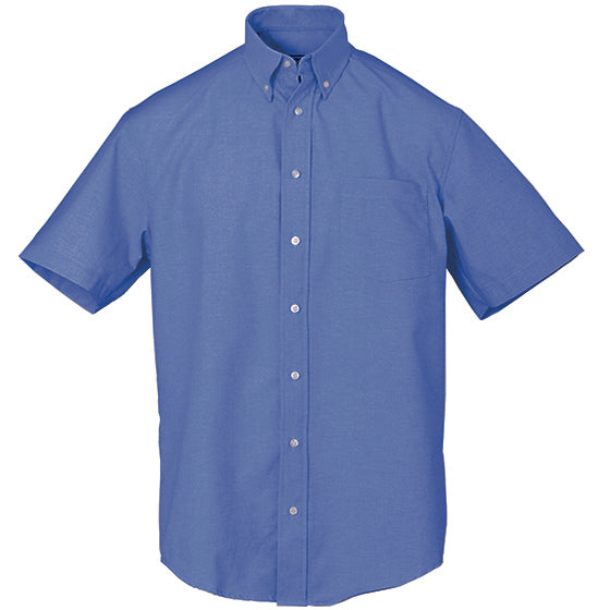 mens dress shirts 60 cotton 40 polyester G-style USA Men's Regular Fit Short Sleeve Button Down Dress Shirts, Size: 4XL/20-20.5, Red