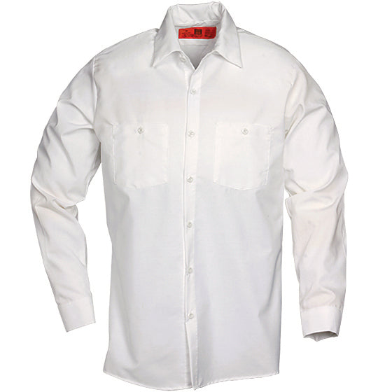 WORK SHIRT LONG SLEEVE WHITE LS6220