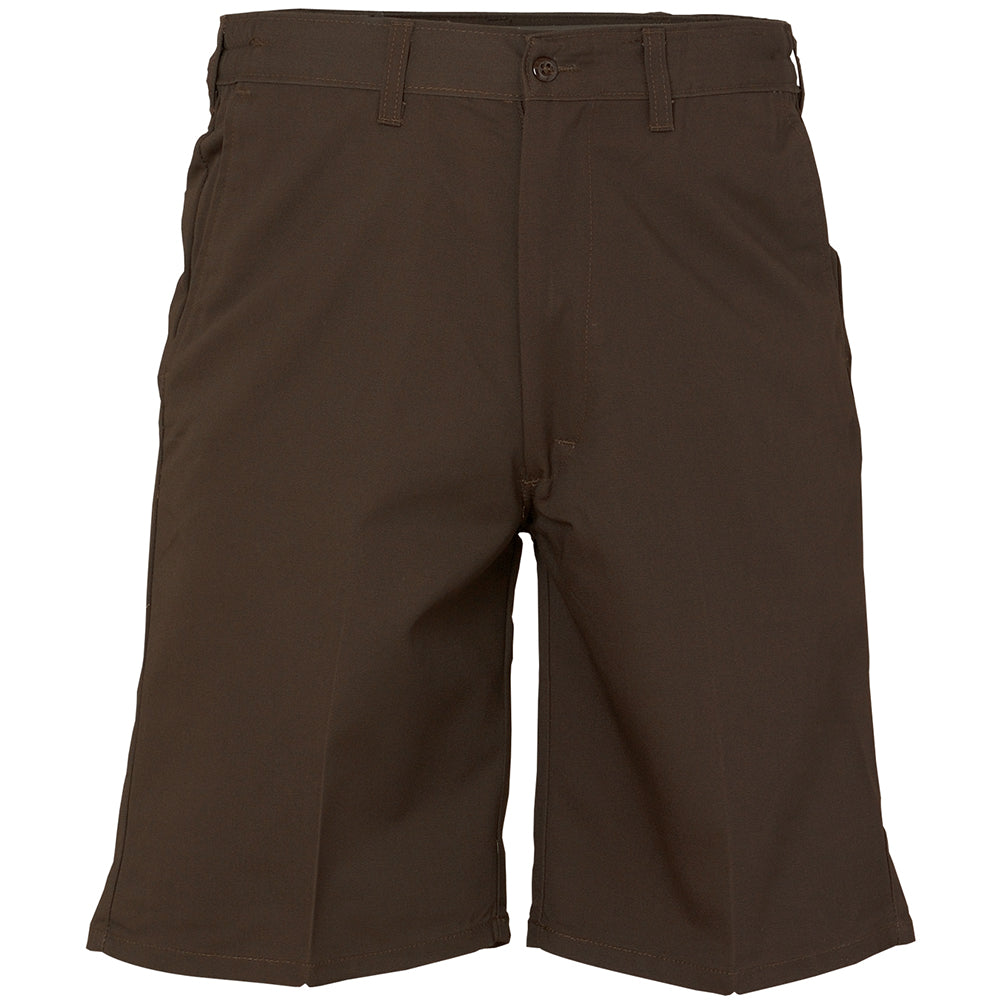 REEDFLEX SHORTS FLAT FRONT 9" INSEAM -CHOCOLATE BROWN 257P