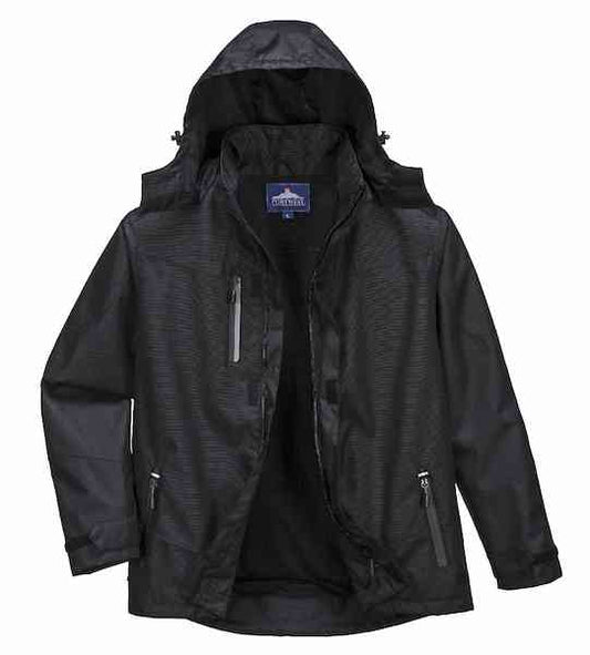 PORTWEST® OUTCOACH JACKET BLACK S555