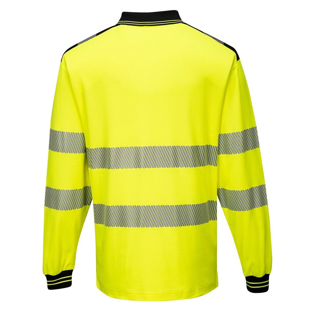 PORTWET®  HI VIS LONG SLEEVE POLO SHIRT T184