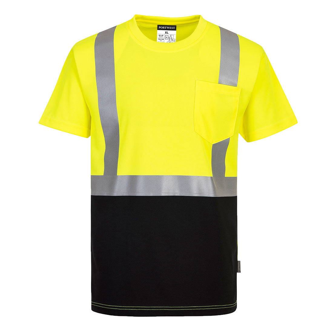 PORTWEST® T-shirt Black Bottom S358