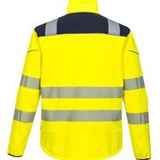 Portwest Hi Vis Soft Shell Rain Jacket T402