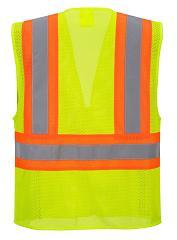 PORTWEST®  Jackson Contrast Hi-Vis Vest US372