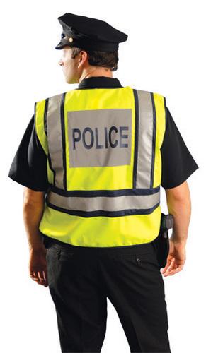 POLICE SAFETY VEST NON TREATED LUX-PSP