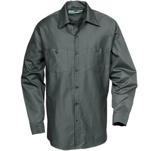 REED 100%  COTTON LONG SLEEVE WORK SHIRT SPRUCE 5887