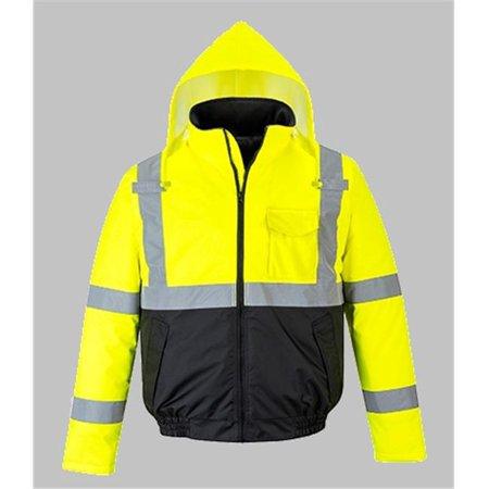 PORTWEST® Hi-Vis Two Tone Bomber Jacket US363