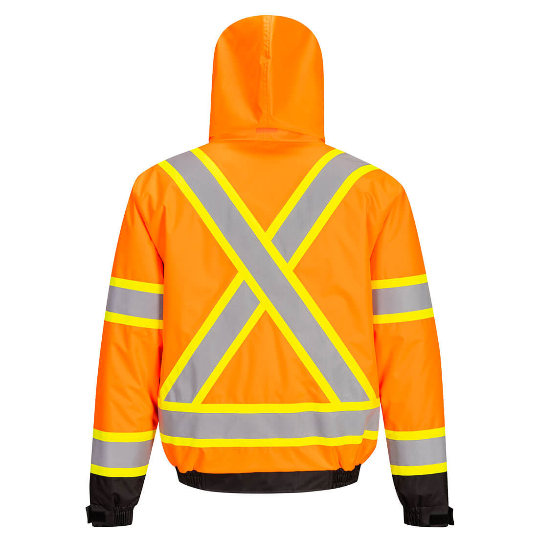 PORTWEST HI VIS “X” BACK BOMBER JACKET CA160