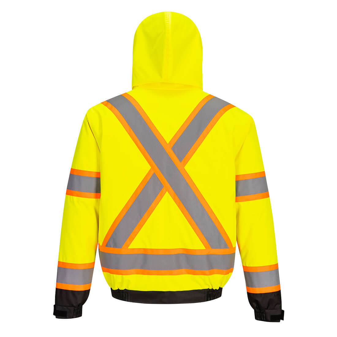 PORTWEST HI VIS “X” BACK BOMBER JACKET CA160