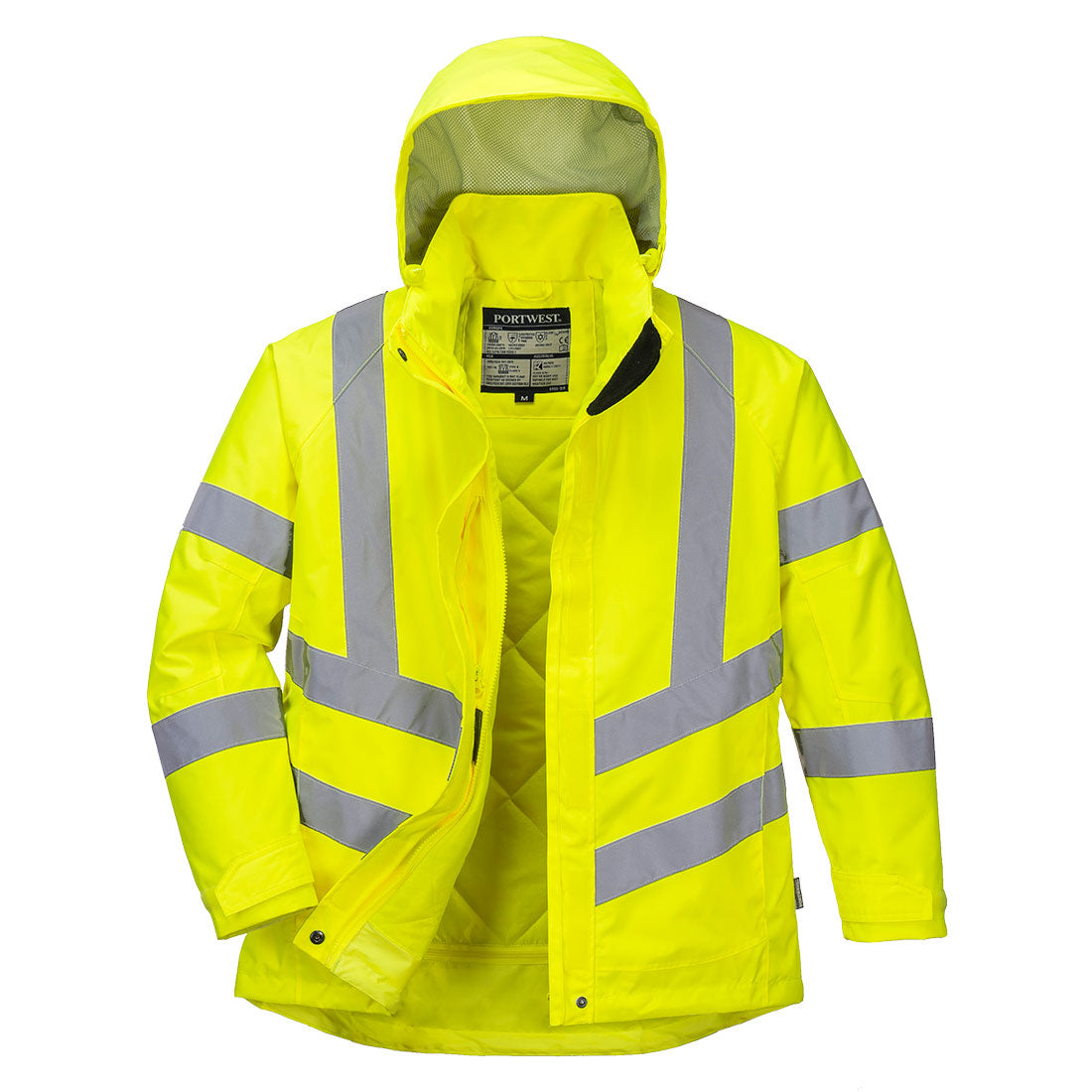 PORTWEST HI-VIZ LADIES WINTER JACKET LW74