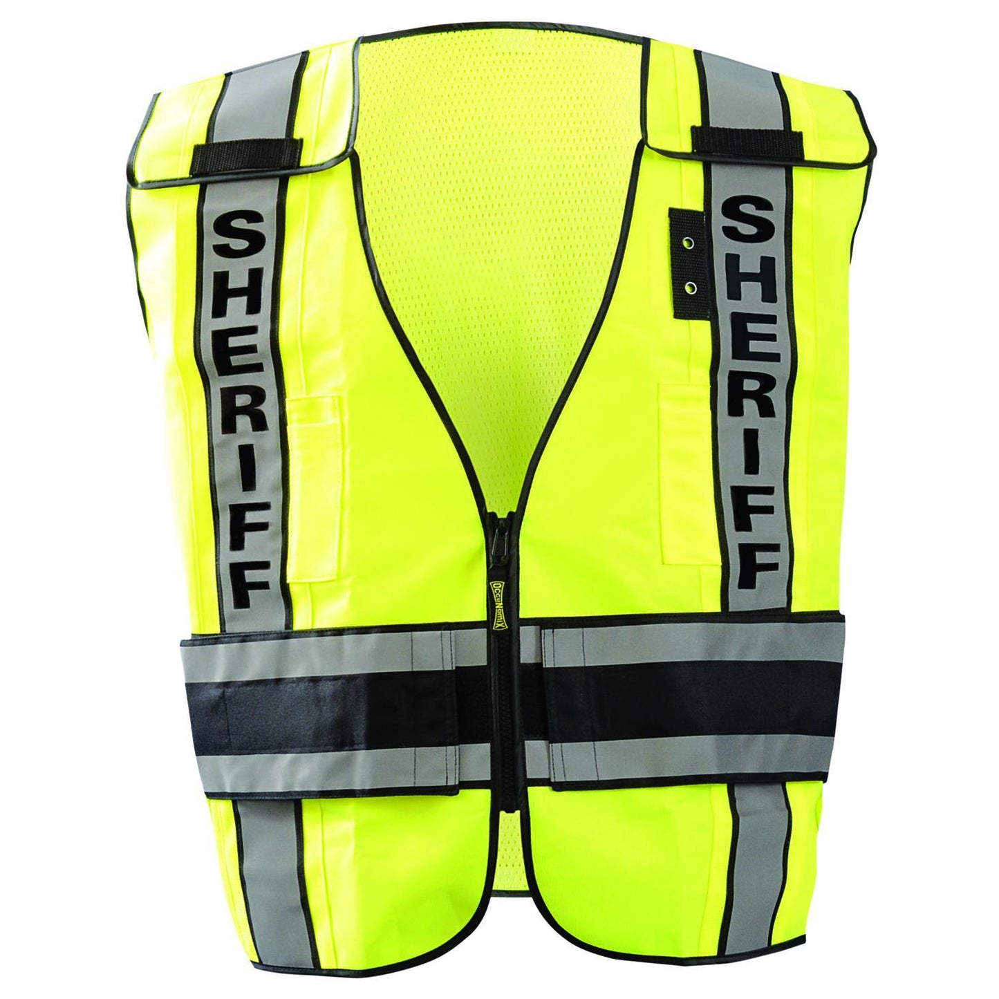 Solid front/mesh back VEST DOR treated SHERIFF LUX-DPSS-DOR