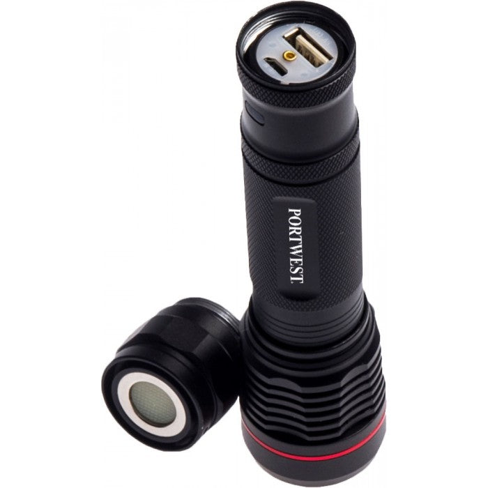 USB RECHARGABLE FLASHLIGHT PA75