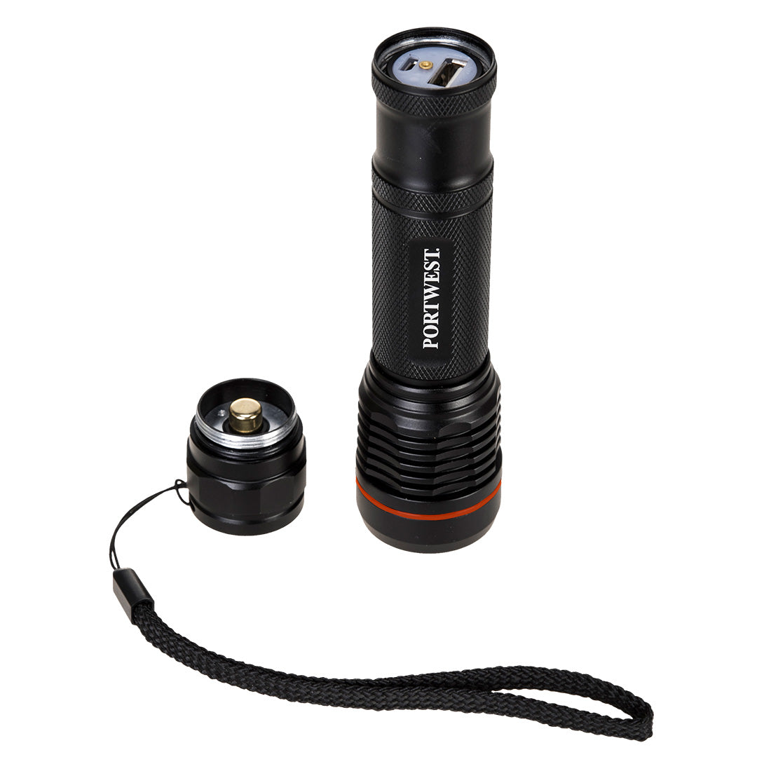 USB RECHARGABLE FLASHLIGHT PA75