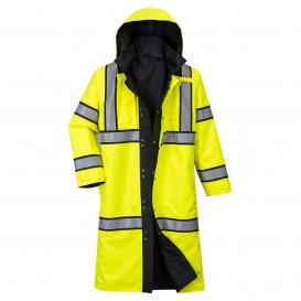 PORTWEST® HI-VIS REVERSIBLE RAIN COAT 48" UH447