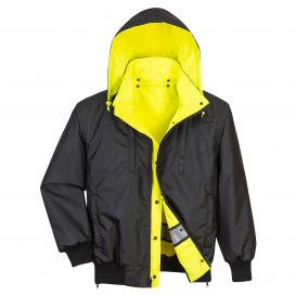 Portwest® HI-Viz Reverssable Bomber Jacket UH449