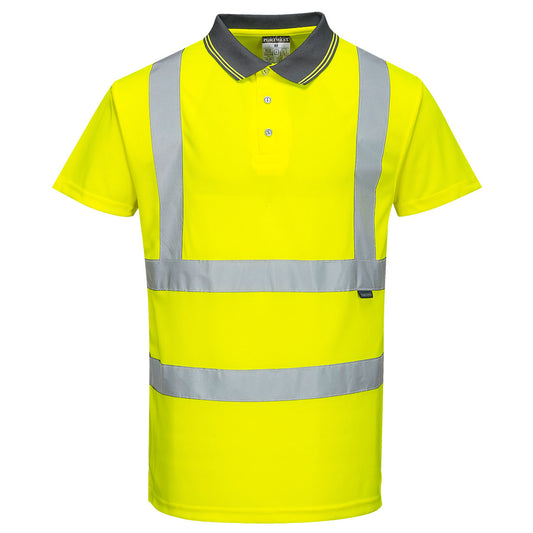 HI-VIZ Short Sleeve Polo Shirt S477