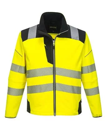 Portwest Hi Vis Soft Shell Rain Jacket T402