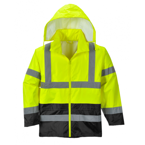 PORTWEST® Hi-Vis Classic Contrast Rain Jacket UH443