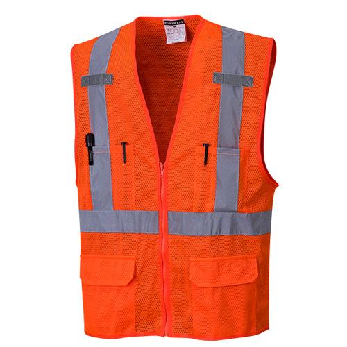 PORTWEST®  ATLANTA HI-VIS VEST US370