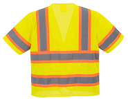 PORTWEST®  Augusta Sleeve Hi-Vis Vest CLASS 3 US383