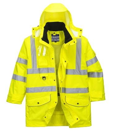 PORTWEST®  7 n 1 Hi-Vis Traffic Jacket US427