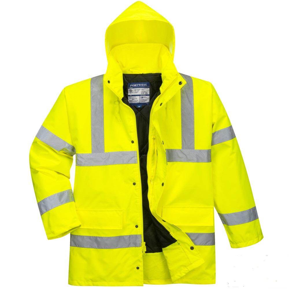 PORTWEST Hi Viz TRAFFIC JACKET CLASS III US460