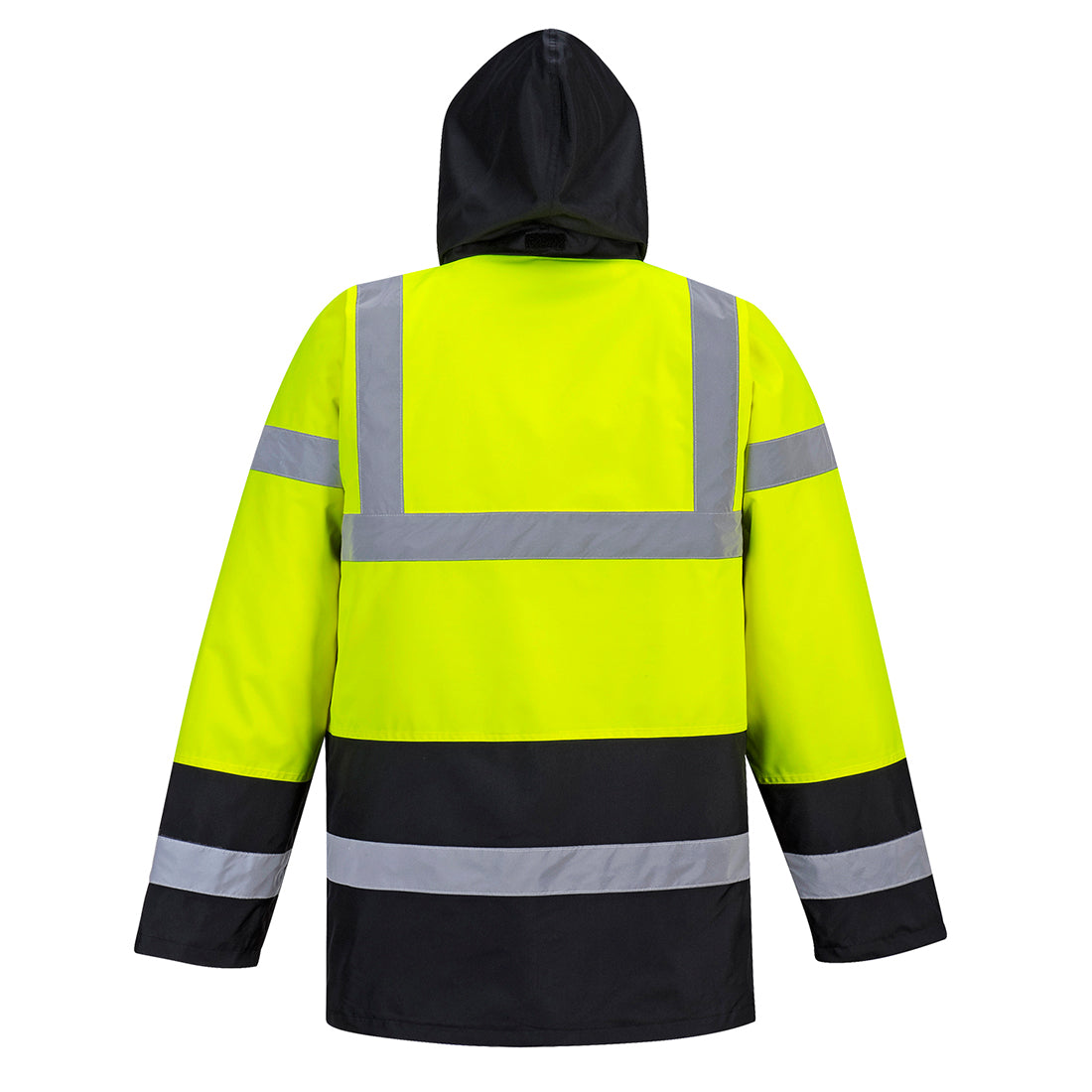 PORTWEST®HI VIX TRAFFIC CONTROL JACKET YELLOW/BLACK US466