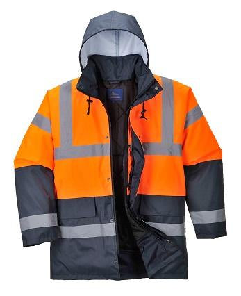 PORTWEST® Hi-Vis Two Tone Traffic Jacket US467