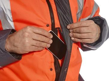 PORTWEST® Hi-Vis Two Tone Traffic Jacket US467