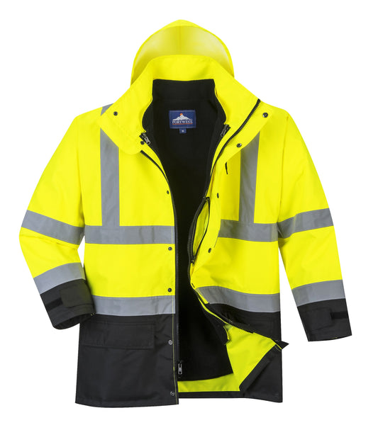 PORTWEST® Hi-Vis 5 n 1 Executive Jacket US768