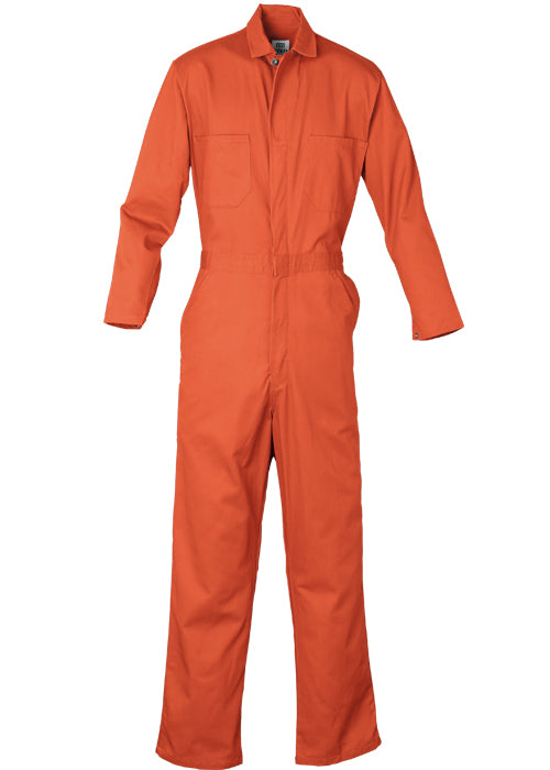 COTTON COVERALLS UNLINED ORANGE C46C