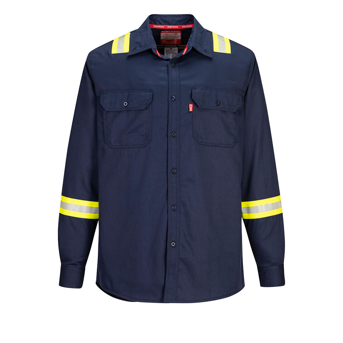 PORTWEST® BIZFLAME 88/12 FR SHIRT NAVY FR706