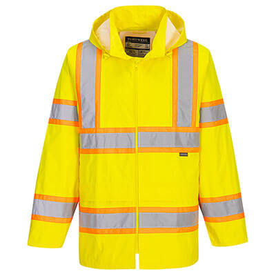 PORTWEST® RAIN JACKET WITH CONTRAST TAPE UH400
