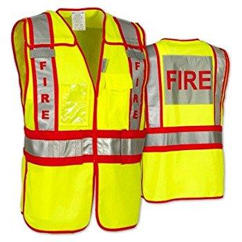Fire SAFETY Vest Solid non treated LUX-PSF