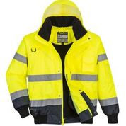 PORTWEST® Hi-Vis Cotrast Bomber Jacket UC465