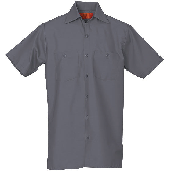 WORK SHIRT SHORT SLEEVE CHARCOAL SS654