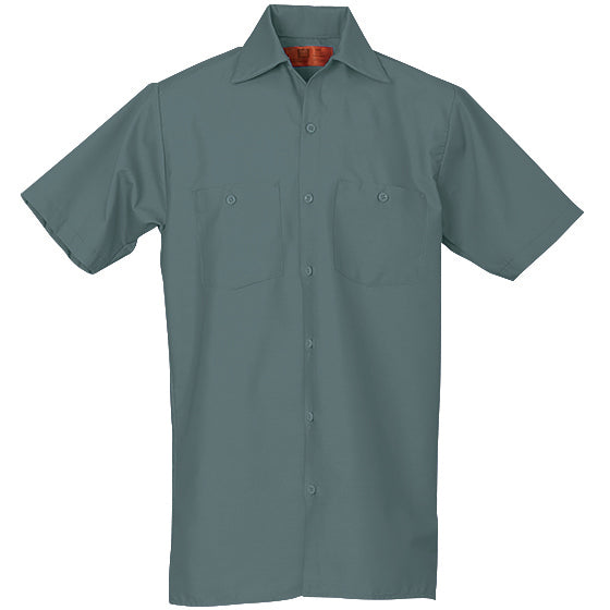 WORK SHIRT SHORT SLEEVE LIGHT GREEN SS28