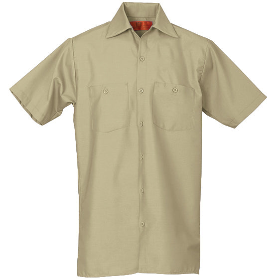 WORK SHIRT SHORT SLEEVE LIGHT TAN SS639