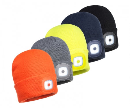 BEANIE HEAD LIGHT USB RECHARABLE B029